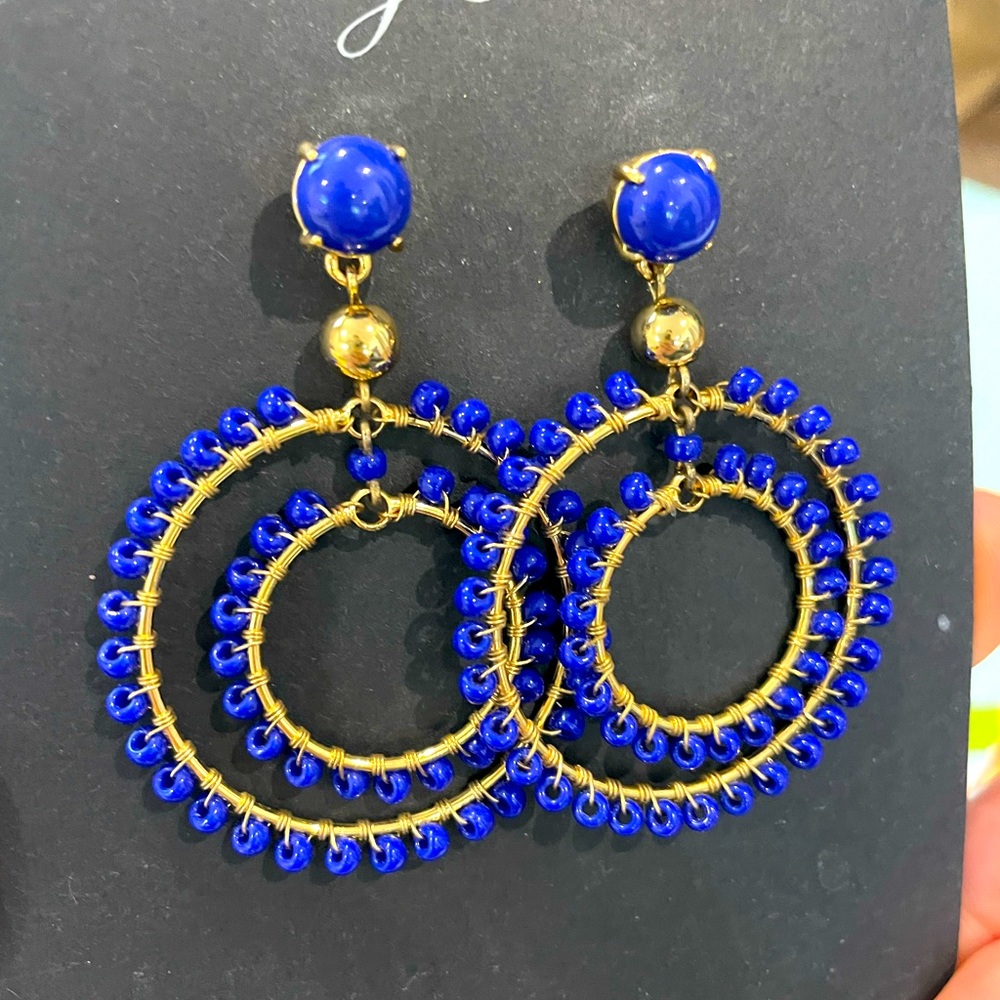Blue Earrings